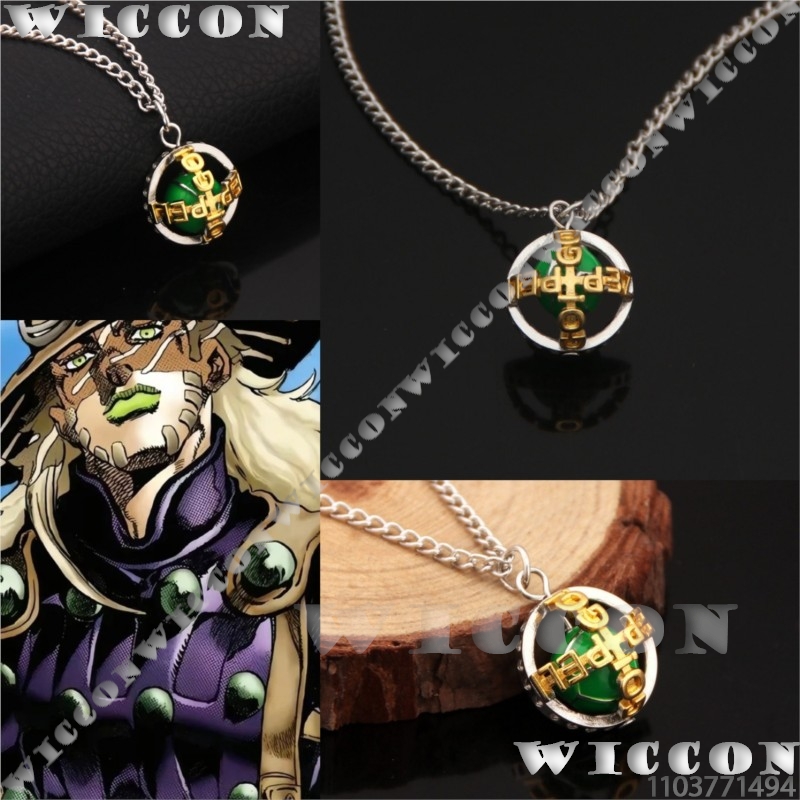 Men Accessories For Suit - ゼペリネックレス ジャイロ j0 アニメ ジュリアス・シーザー コスプレ衣装