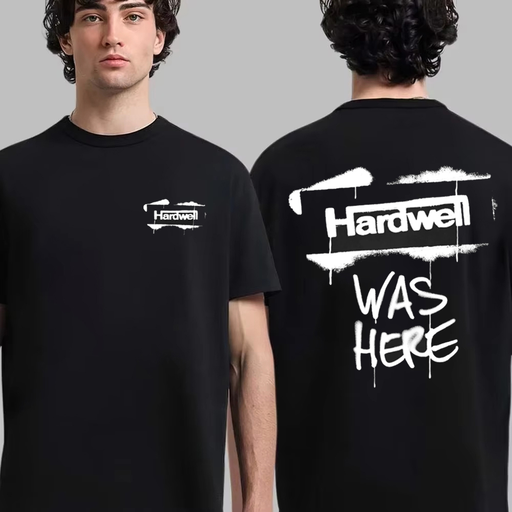 Men Accessories Gadgets - Hardwell - メンズ用ピュアコットン半袖Tシャツ - トップオブザリストDJアクセサリー -