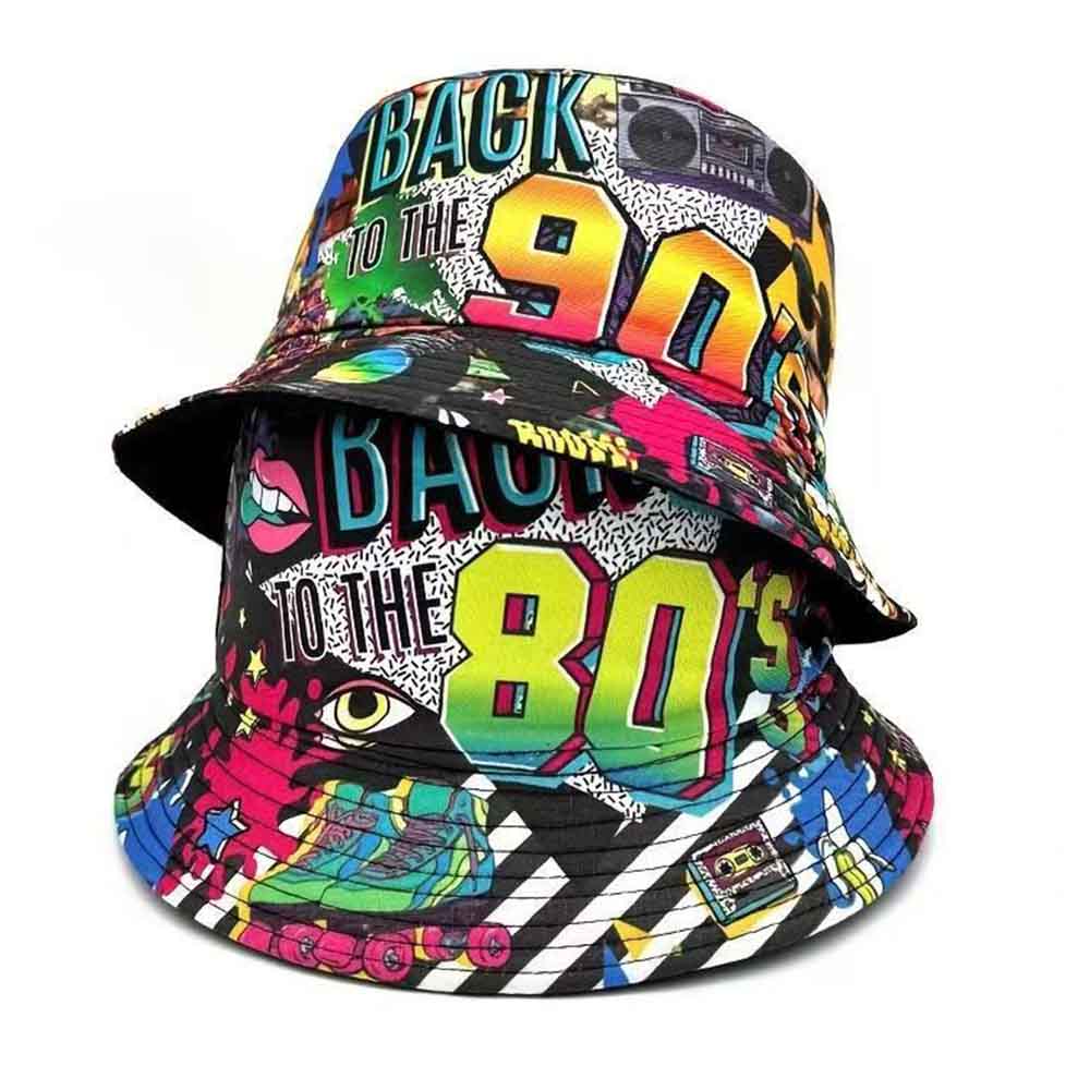 Men'S Accessories In The 90S - レトロな80年代90年代のヴィンテージバケットハット、男女兼用ファッションフィッシャーマンハット、折りたたみ可能なアウトドアレイブアクセサリー、フィッシャーマンハット