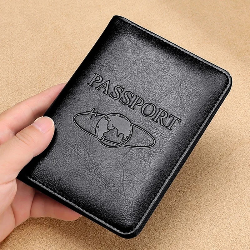 ユニセックス本革パスポートカバー RFID ブロッキング男性 - Men'S Accessories Wallet のレビューと価格