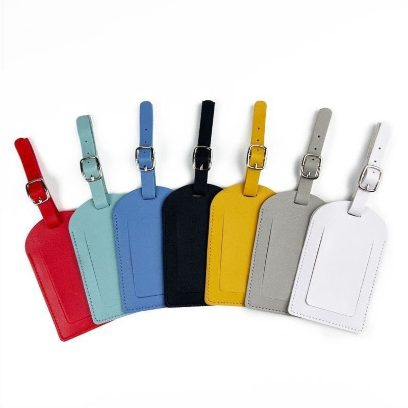 女性男性用荷物タグ PUレザー旅行用品スーツケースIDアドレ - Men'S Accessories Holder のレビューと価格