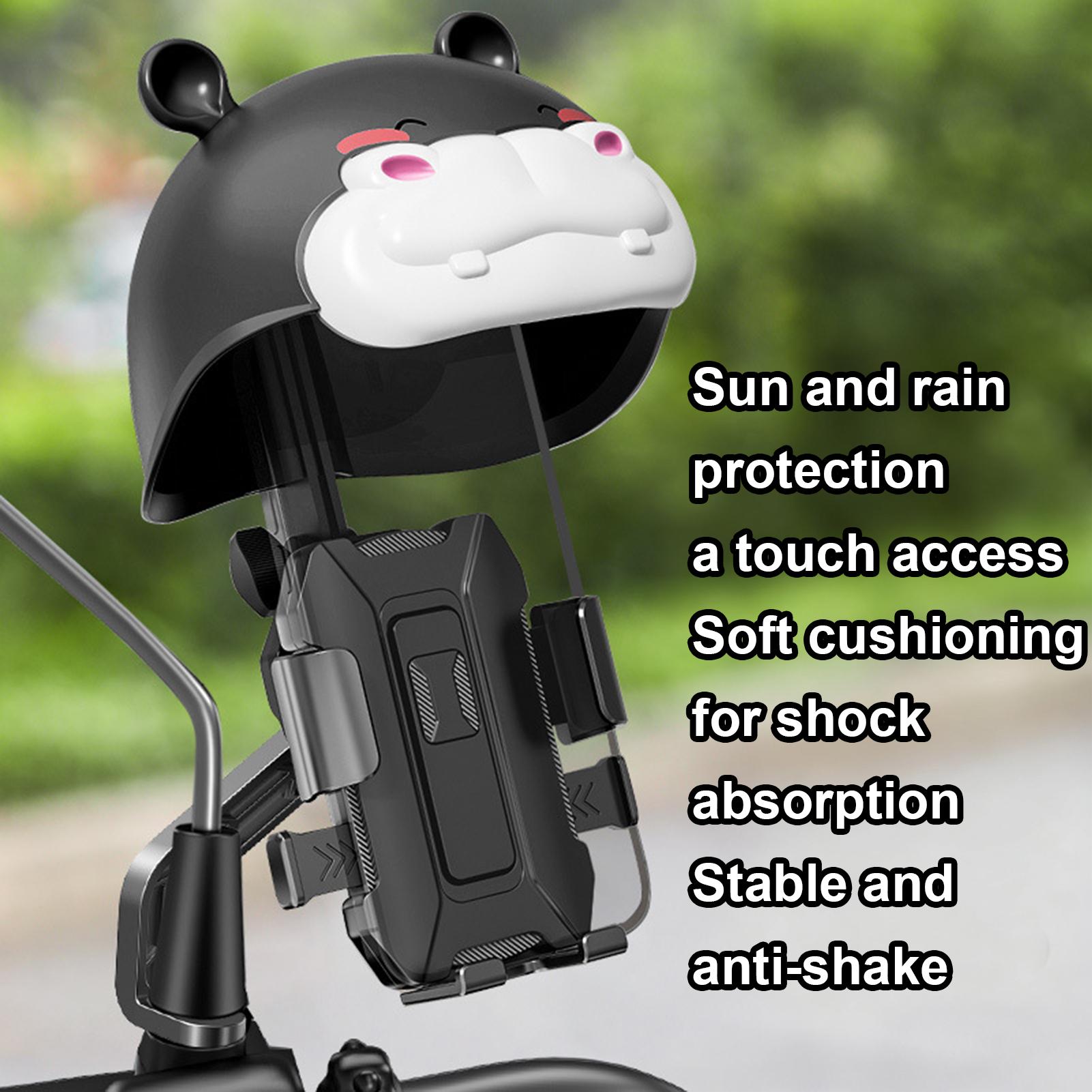 オートバイ電話ホルダー、360度回転防雨マウント、ハンドルバ - Men'S Accessories Holder のレビューと価格