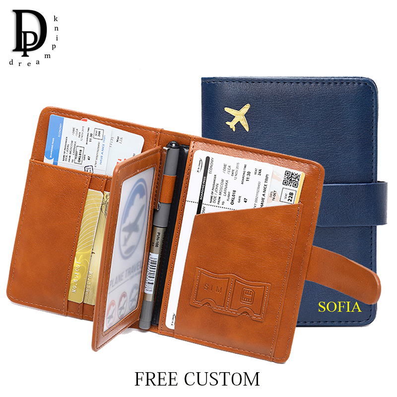 カスタムレター旅行パスポート財布ファッション Pu レザー大 - Men'S Accessories Wallet のレビューと価格