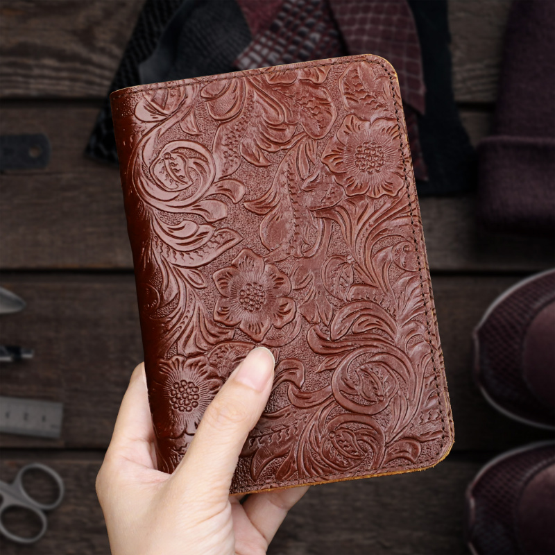 本革パスポートホルダー トラベルウォレット カバーケース 男 - Men'S Accessories Wallet のレビューと価格