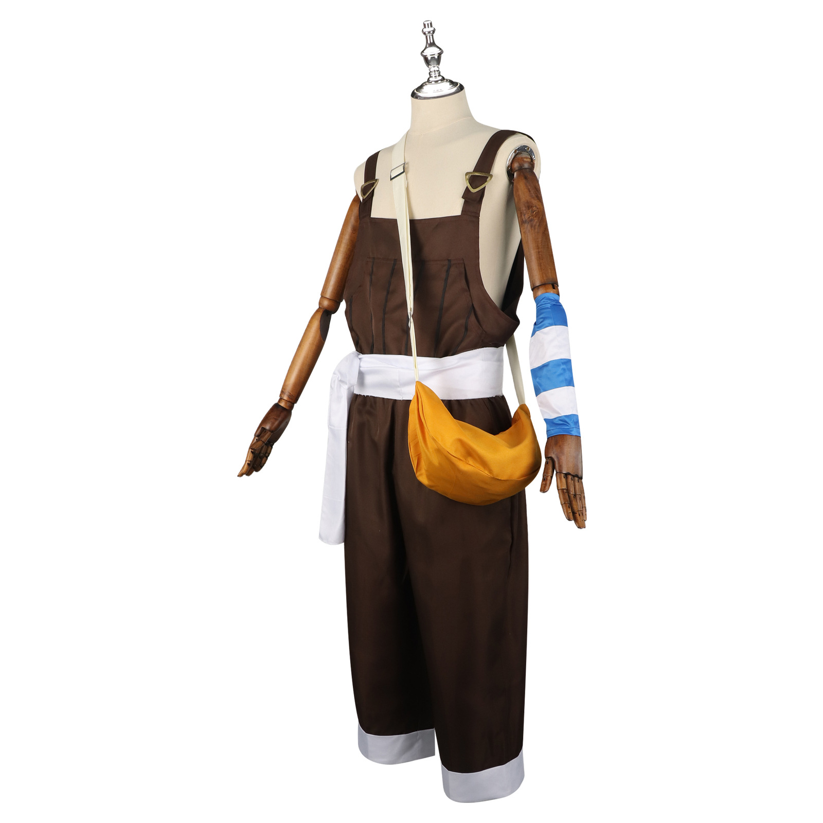アニメ UUsopp コスプレ衣装ブラウンロンパース制服 T - Men Accessories For Suit のレビューと価格