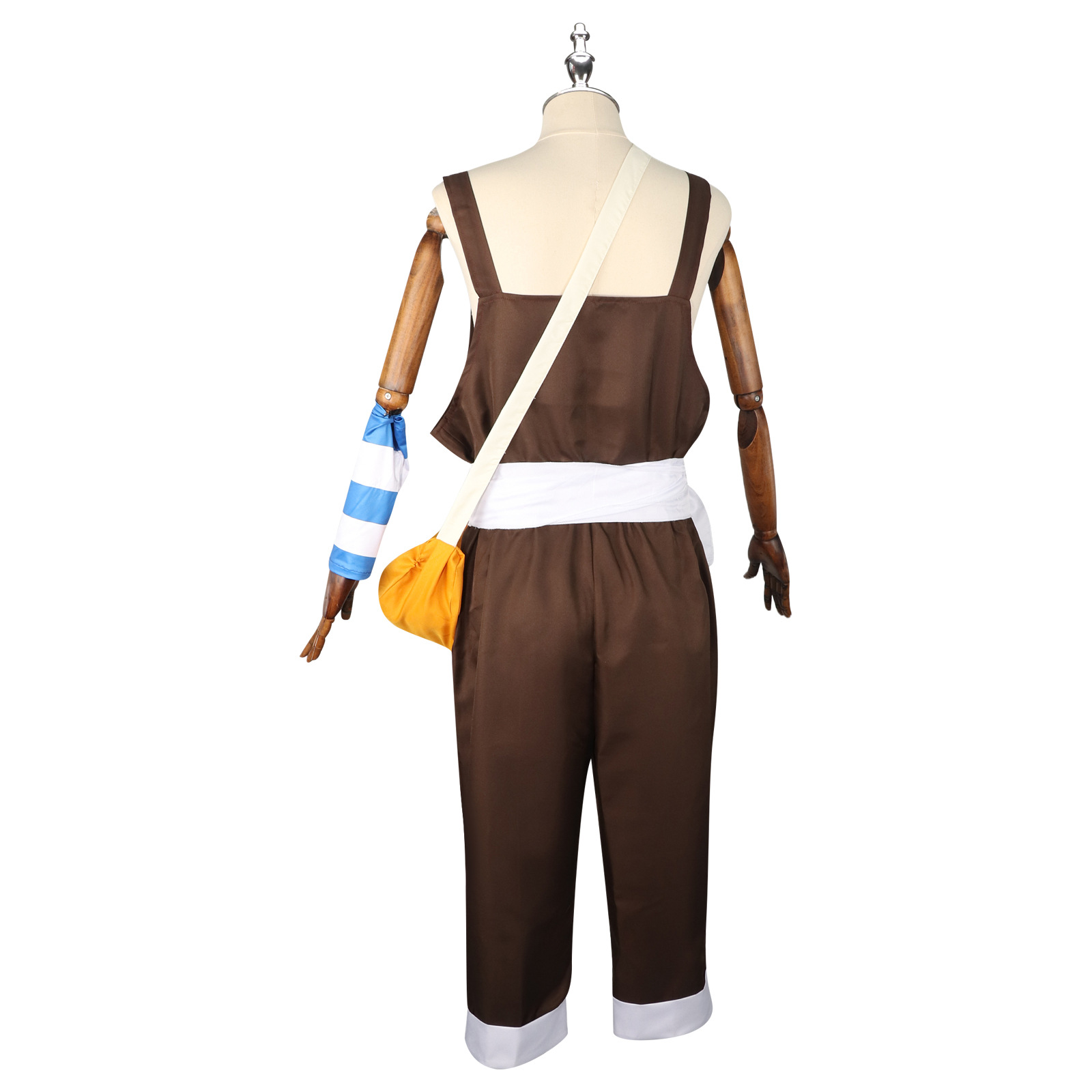 アニメ UUsopp コスプレ衣装ブラウンロンパース制服 T - Men Accessories For Suit のレビューと価格