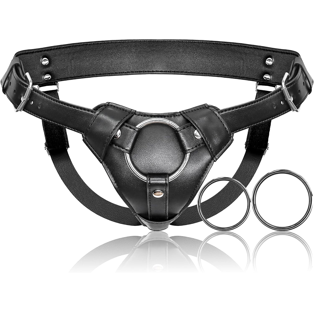 ストラップオンディルドハーネス大人用セックストイ女性男性用ペ - Men'S Vegan Accessories のレビューと価格