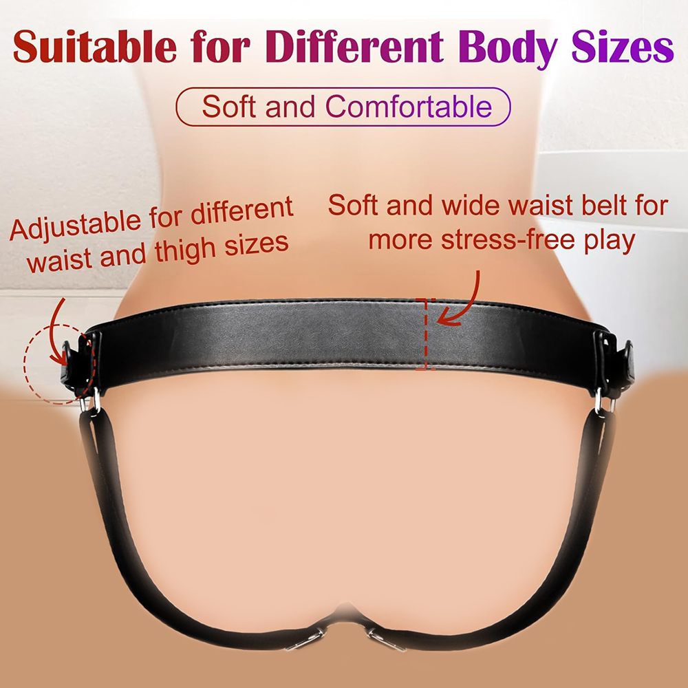 ストラップオンディルドハーネス大人用セックストイ女性男性用ペ - Men'S Vegan Accessories のレビューと価格