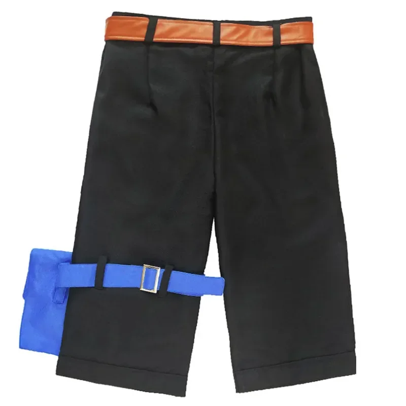 アニメポートガス·D·エースコスプレ衣装白ひげ海賊団黒ショー - Men Accessories For Suit のレビューと価格