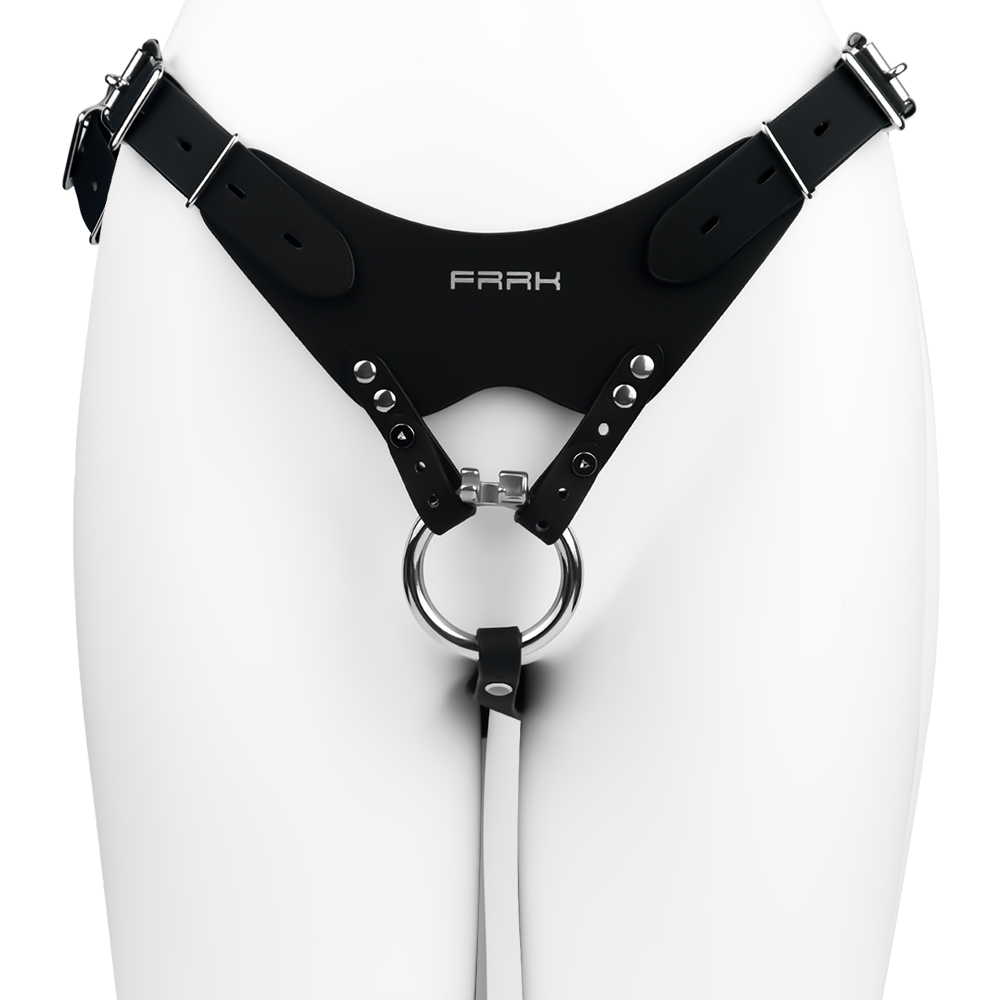 ORALSX PUレザー補助貞操帯、金属製貞操ケージバンド用 - Men'S Vegan Accessories のレビューと価格