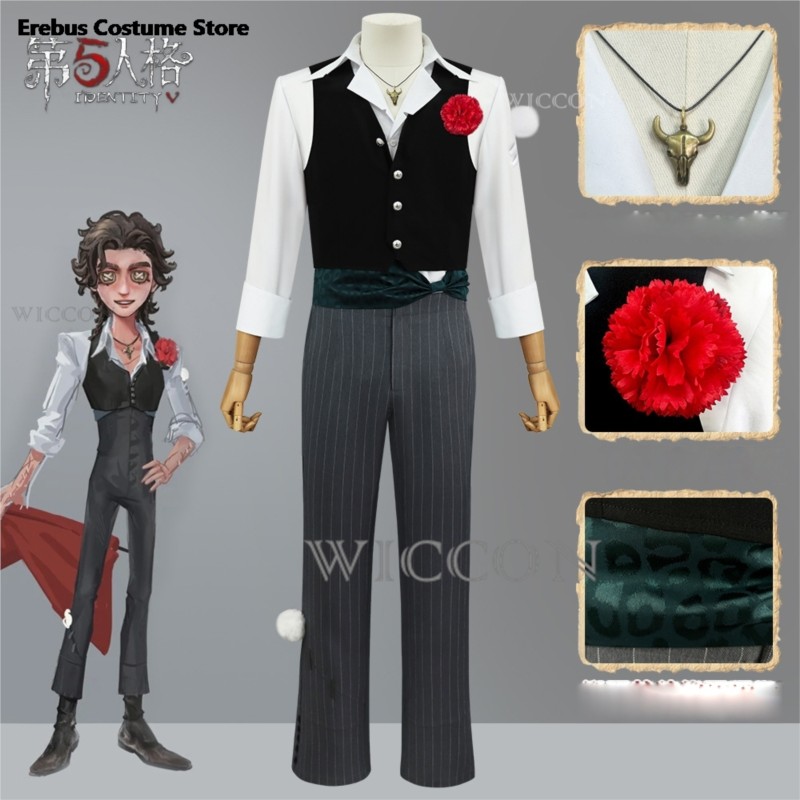 大人のコスプレゲームゲームアイデンティティ V ヘルナンドロ - Men Accessories For Suit のレビューと価格
