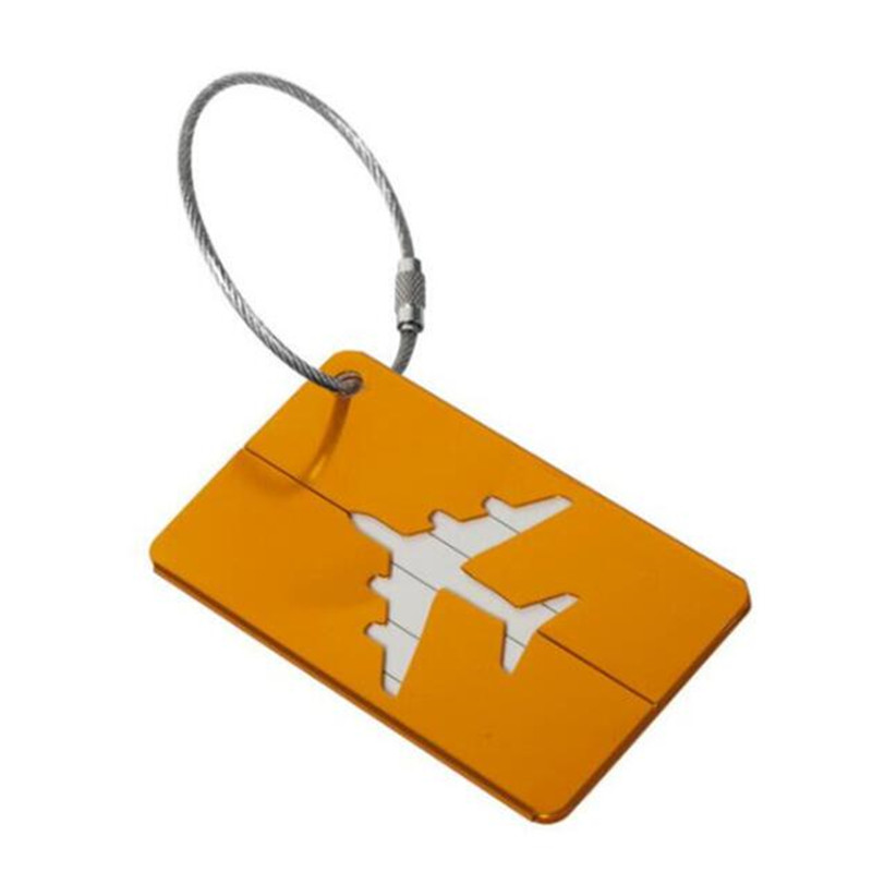 新しいファッション荷物タグアルミ合金女性男性旅行荷物スーツケ - Men'S Accessories Holder のレビューと価格