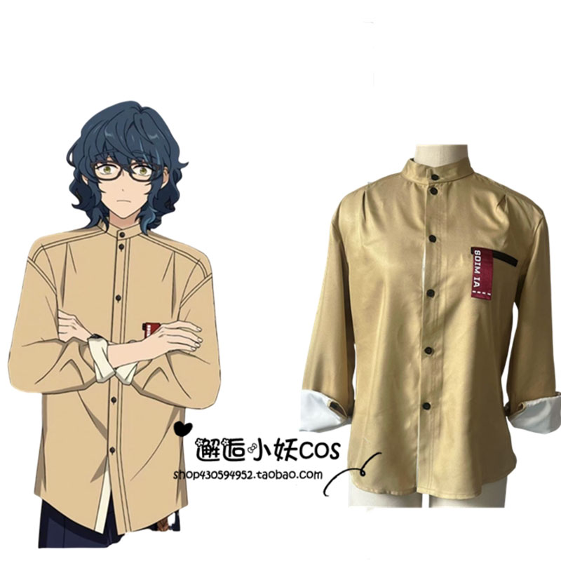 アニメ青葉つむぎコスプレ衣装男性女性長袖シャツ日常衣装ウィッ - Men Accessories For Suit のレビューと価格