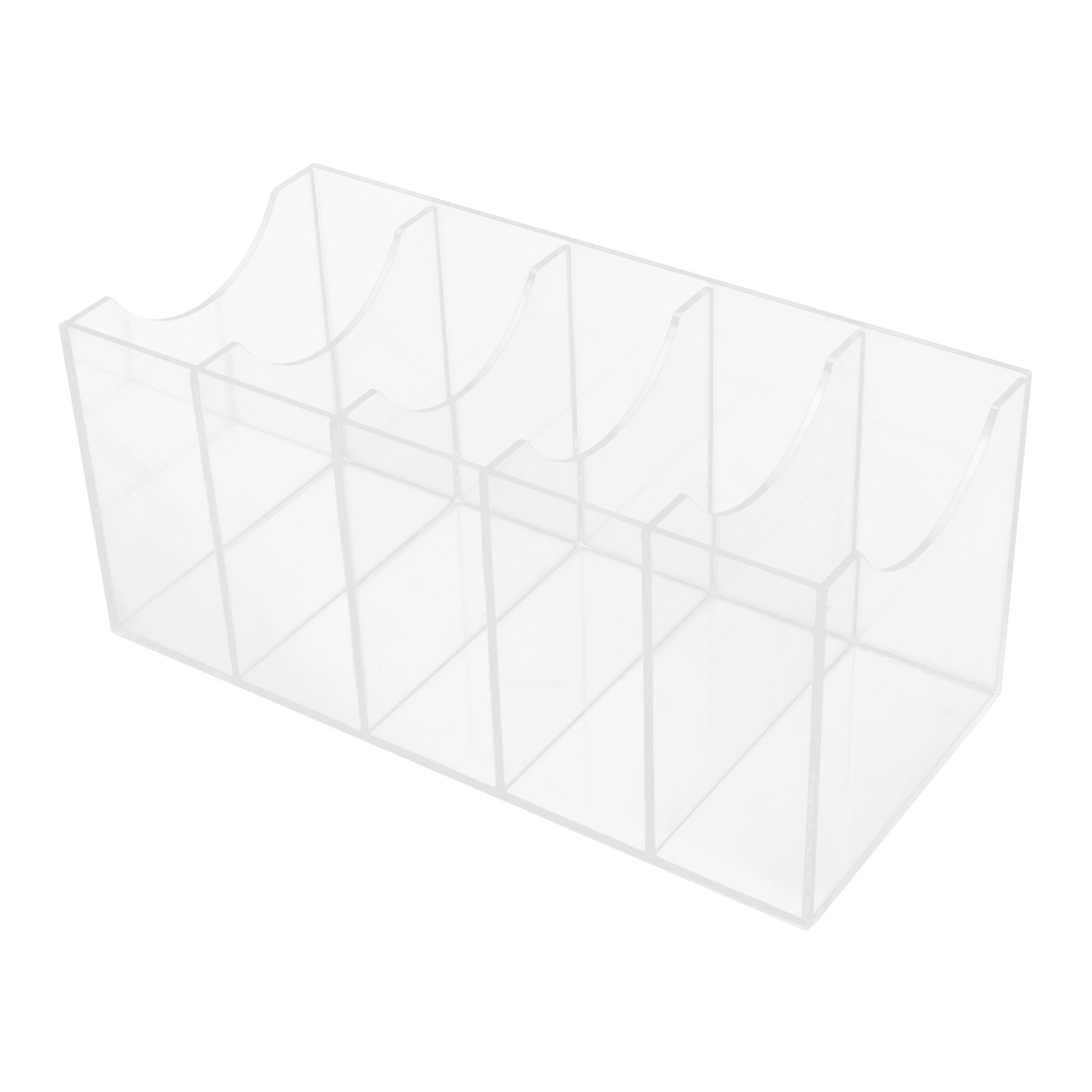 5区画透明ベルトオーガナイザー アクリル製収納ボックス クロ - Men'S Accessories Holder のレビューと価格