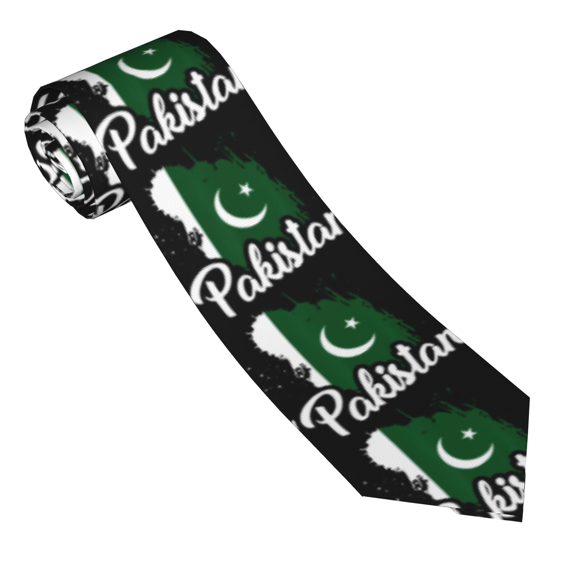 メンズネクタイ パキスタン国旗 パキスタンネクタイ ノベルテ - Men Accessories Pakistan のレビューと価格