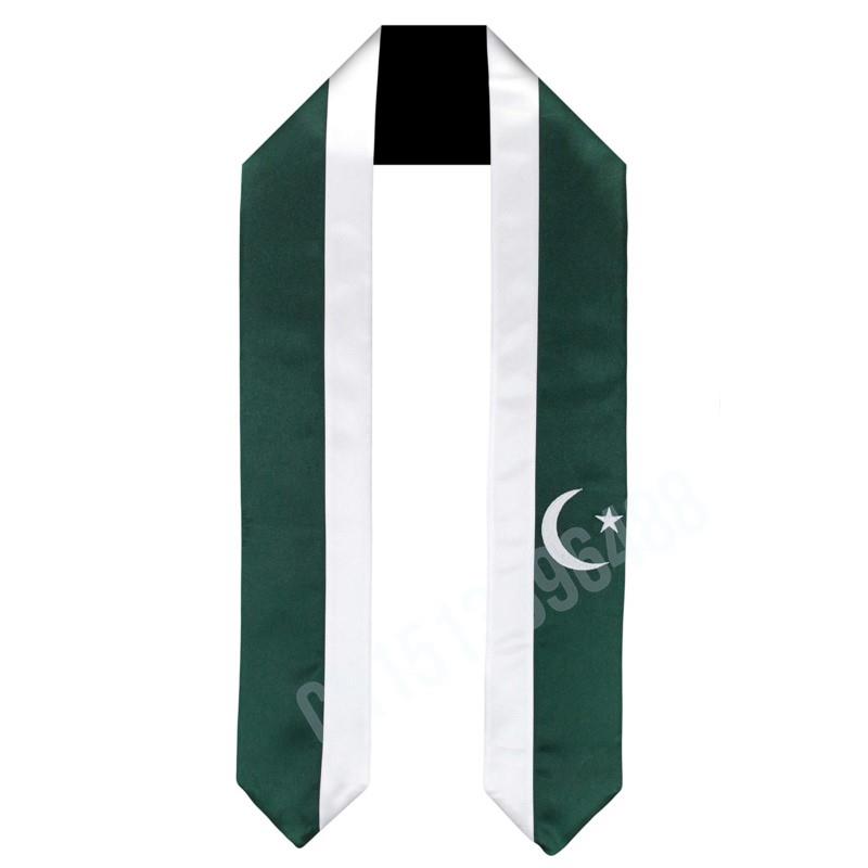 パキスタン国旗スカーフトッププリント卒業サッシュストール海外 - Men Accessories Pakistan のレビューと価格