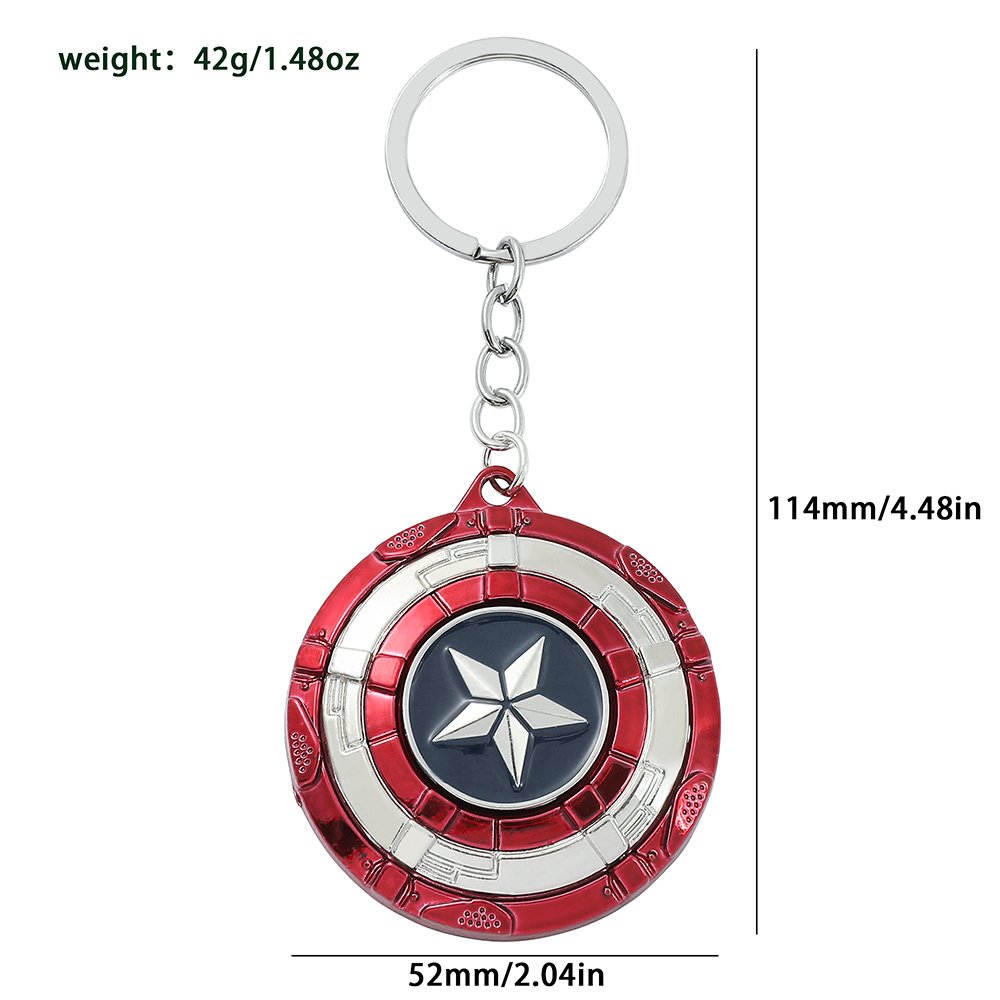 アベンジャーズ キャプテン・アメリカ シールドキーチェーン  - Men Accessories Gift のレビューと価格