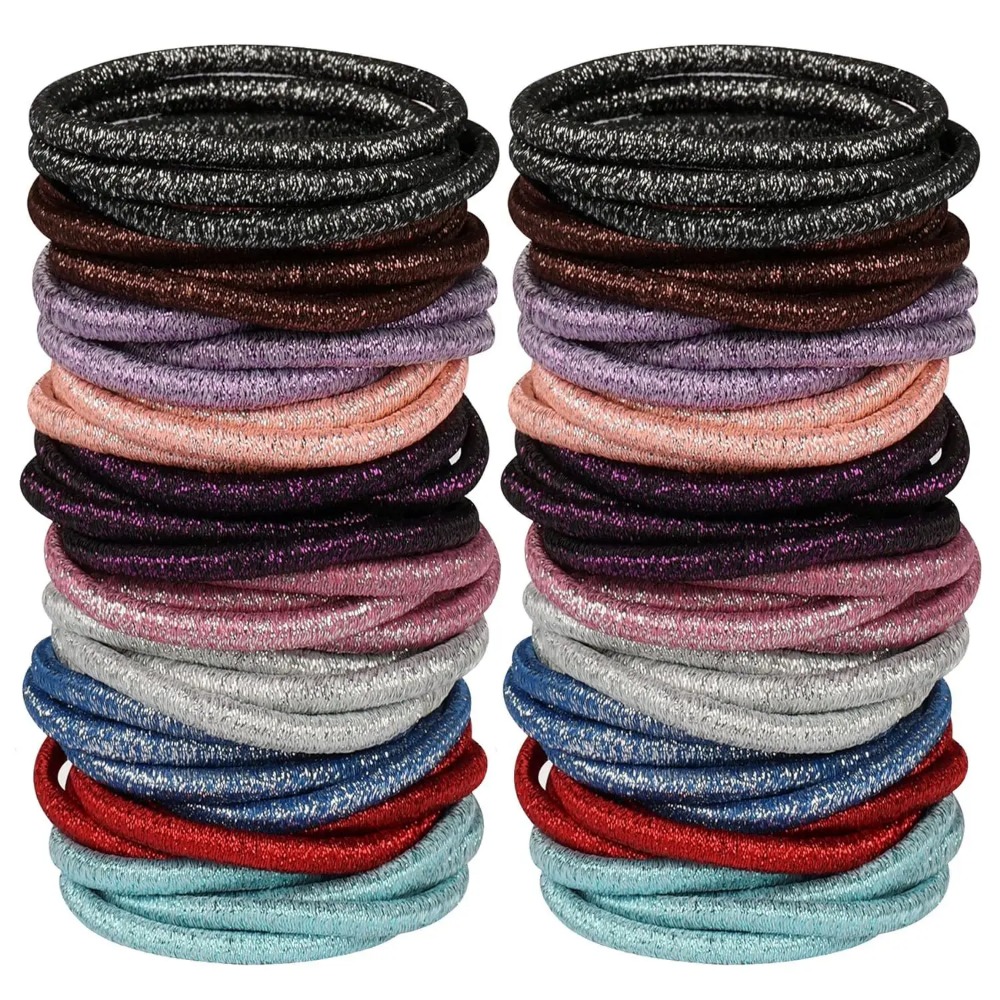 10/30/50 個 4 ミリメートル黒弾性ヘアバンド耐久性 - Men'S Accessories Holder のレビューと価格