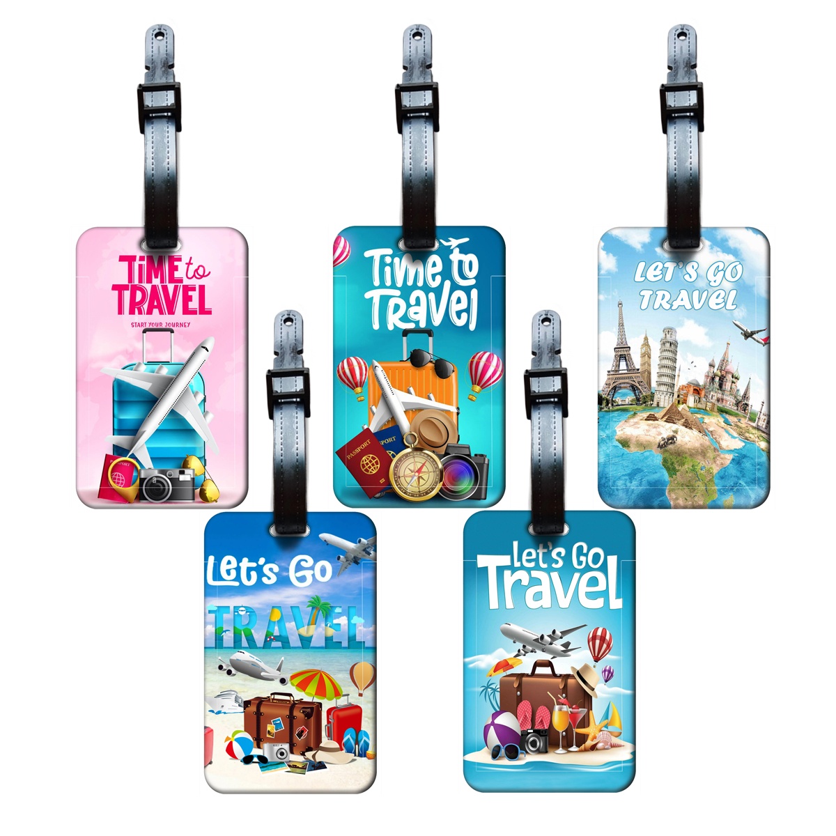 トラベルスタイル荷物タグ男性女性旅行荷物ラベルクラシックスー - Men'S Accessories Holder のレビューと価格