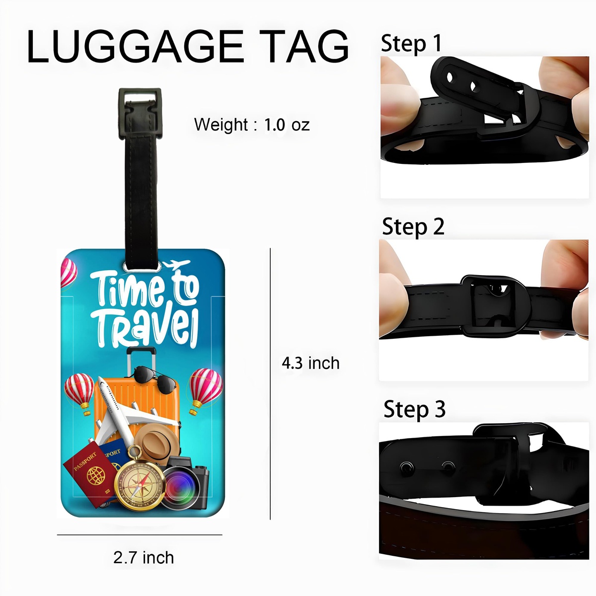 トラベルスタイル荷物タグ男性女性旅行荷物ラベルクラシックスー - Men'S Accessories Holder のレビューと価格