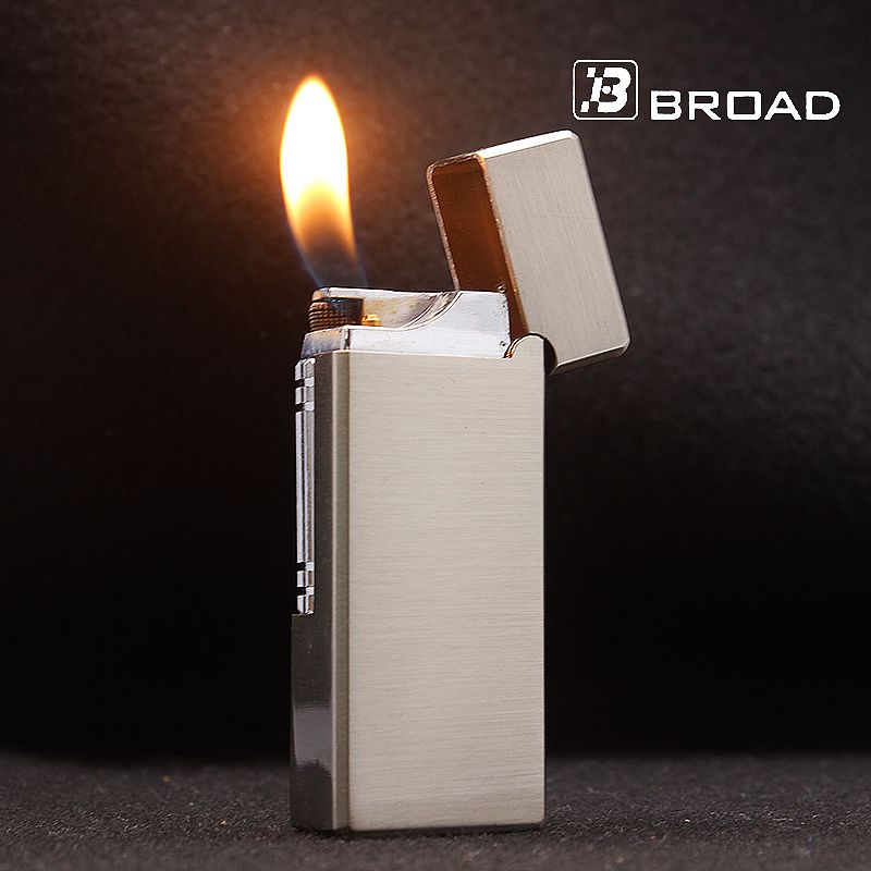 ブロードフリントガスライターブタンサイドスリップ砥石ライター - Men Accessories Gadgets のレビューと価格