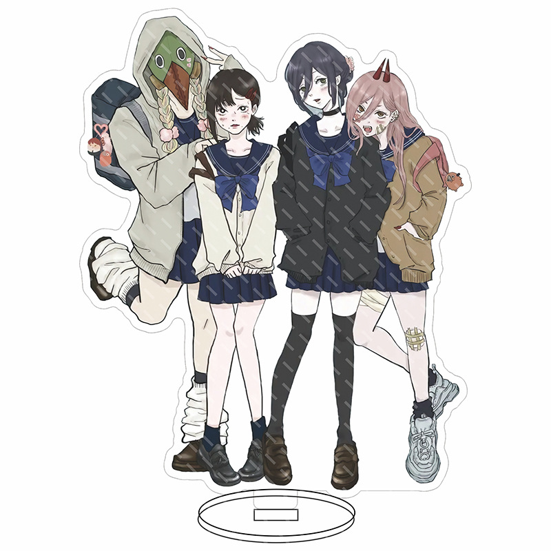 16 センチメートルアニメアクリルスタンドチェーンソーマンレ - Men Accessories Gift のレビューと価格